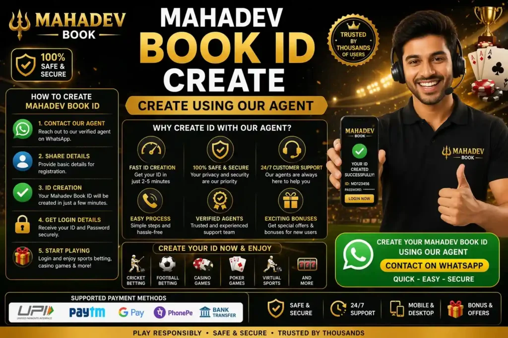 How to create a Mahadev Book ID