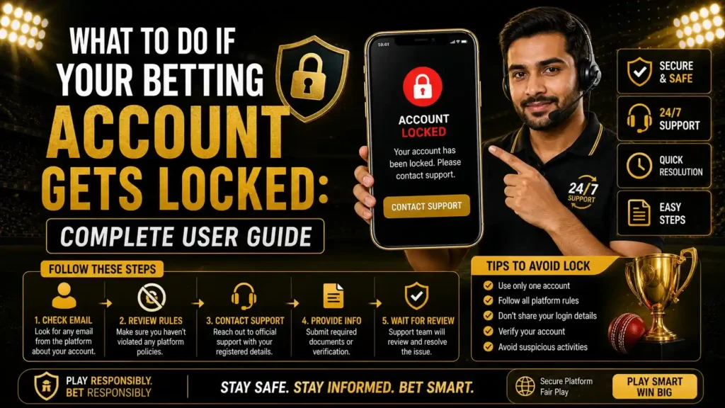 What to Do When Your Betting Account Gets Locked