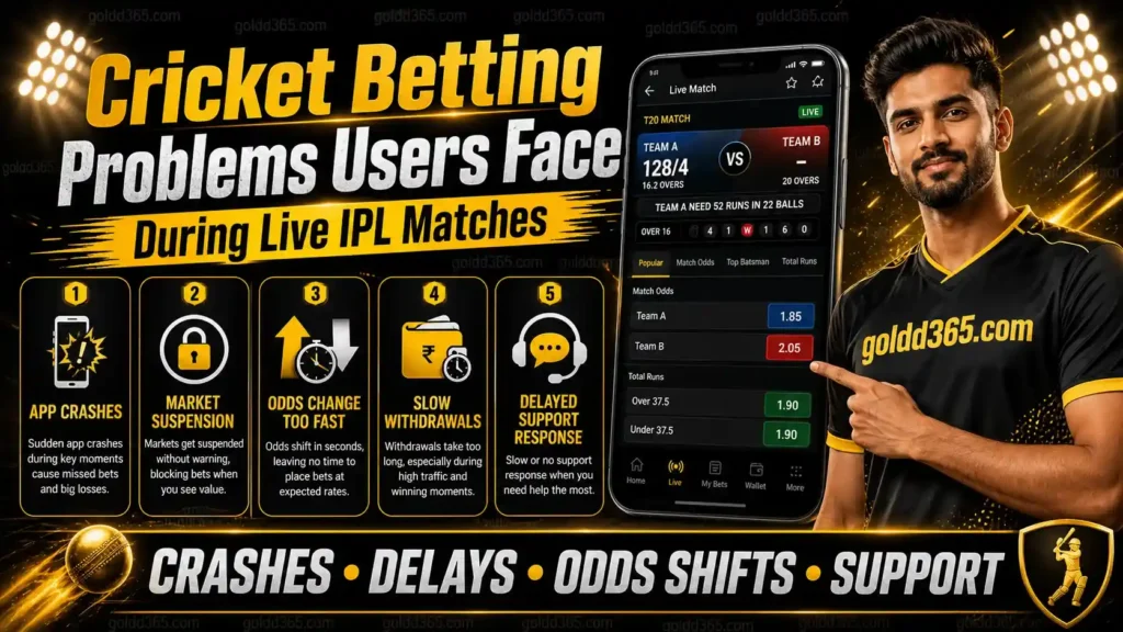 crickbet betting problem